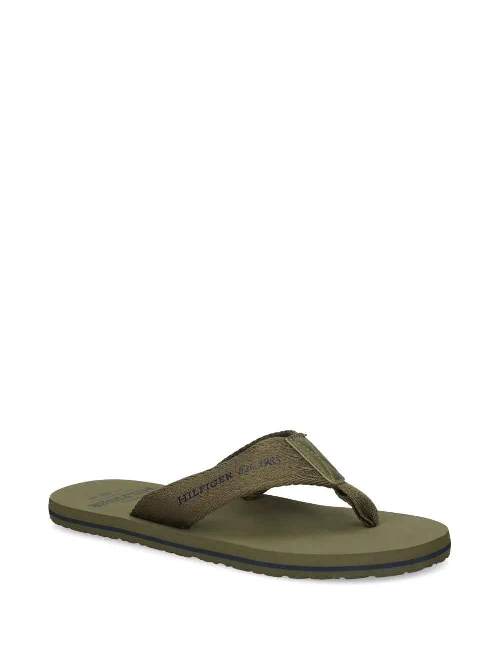Tommy Hilfiger logo-print flip flops