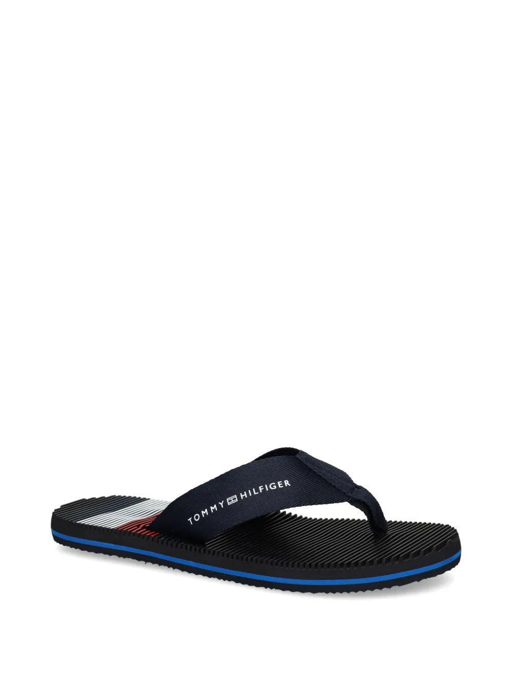 Tommy Hilfiger logo-print flip flops