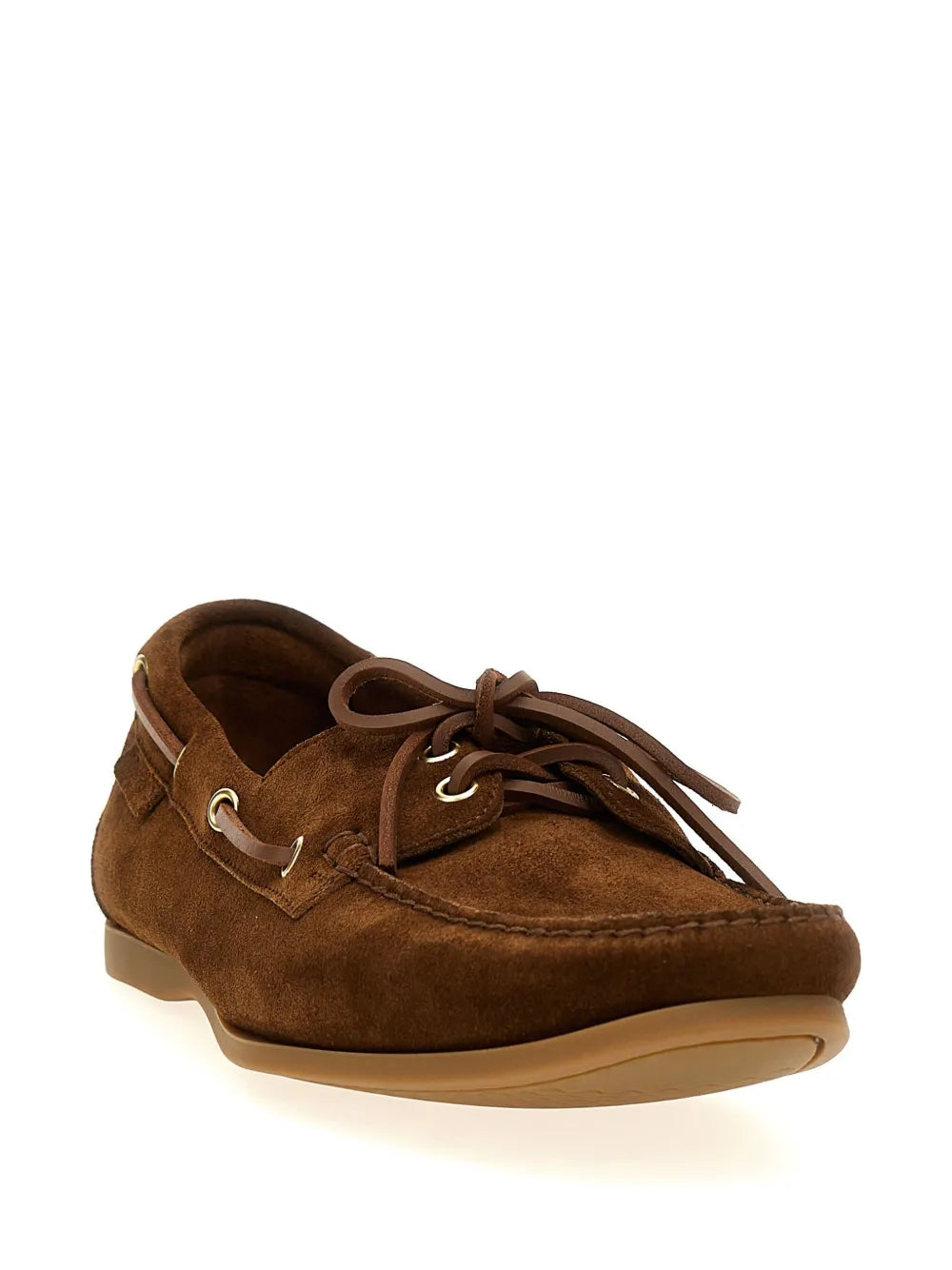 TOM FORD Robin suede boat shoes
