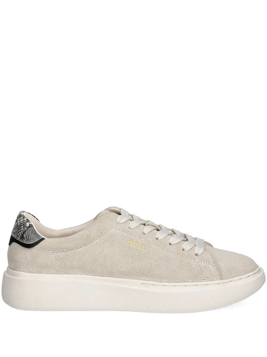 BOSS suede sneakers