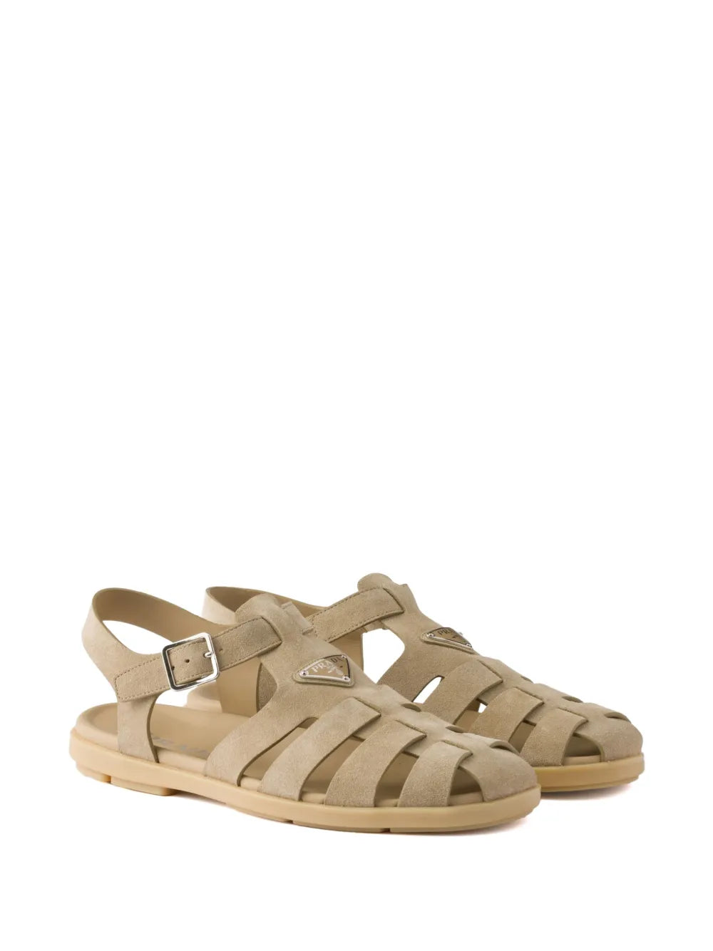 Prada suede fisherman sandals