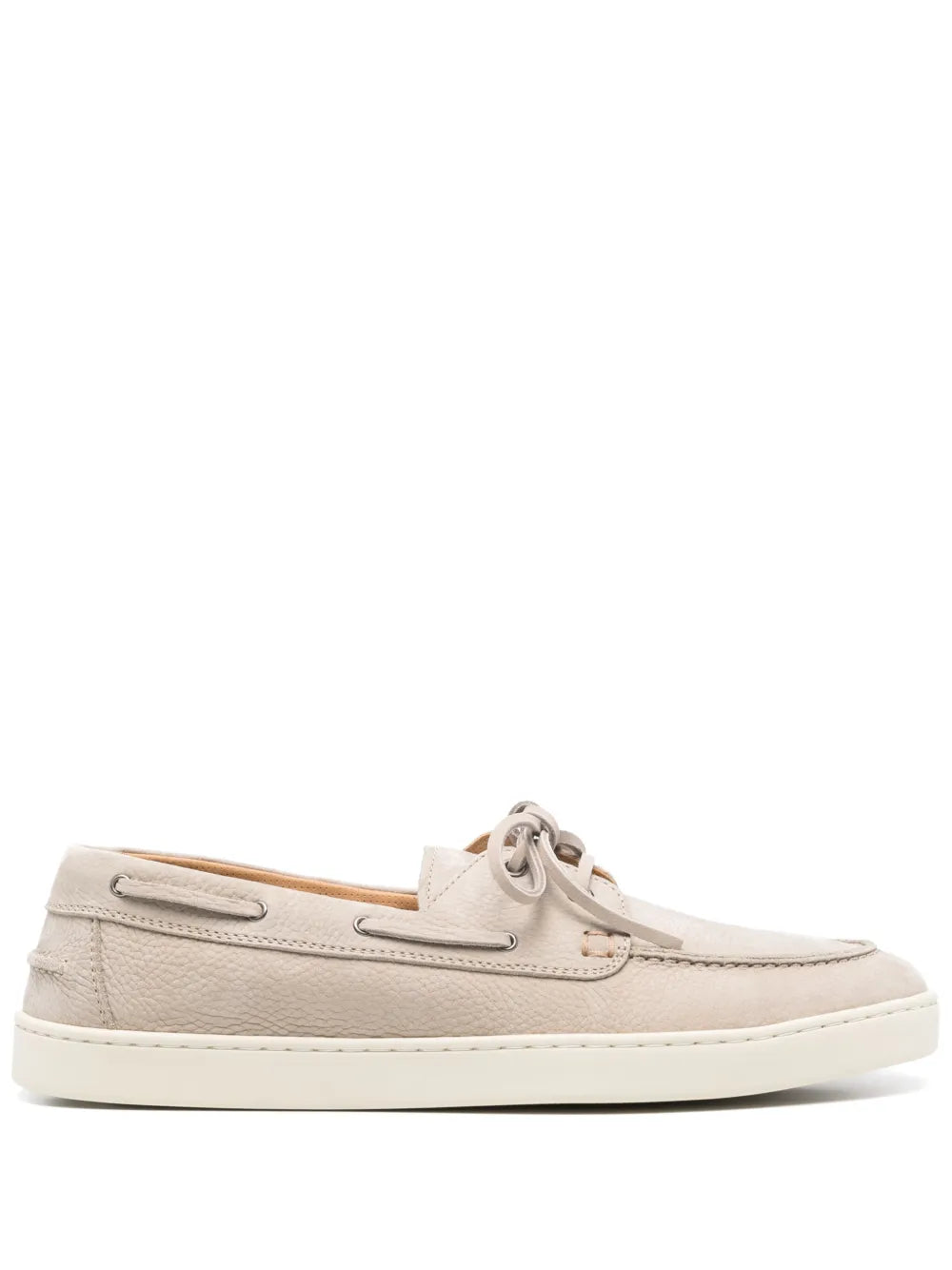 Henderson Baracco suede boat shoes
