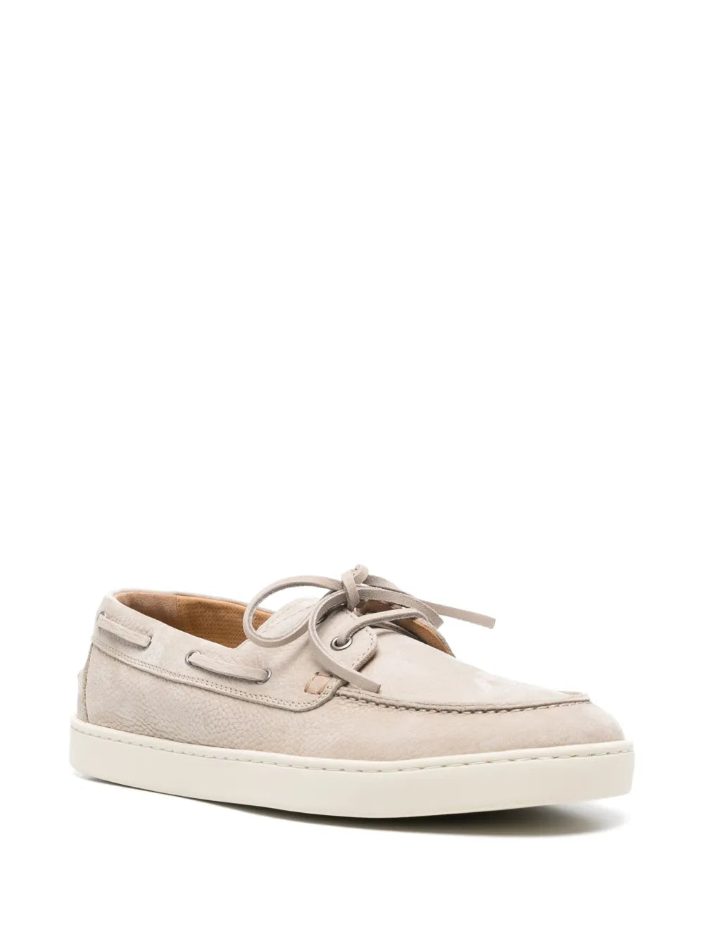 Henderson Baracco suede boat shoes