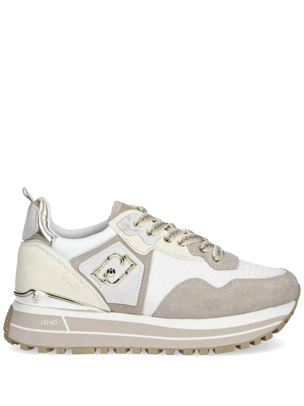 LIU JO leather platform sneakers