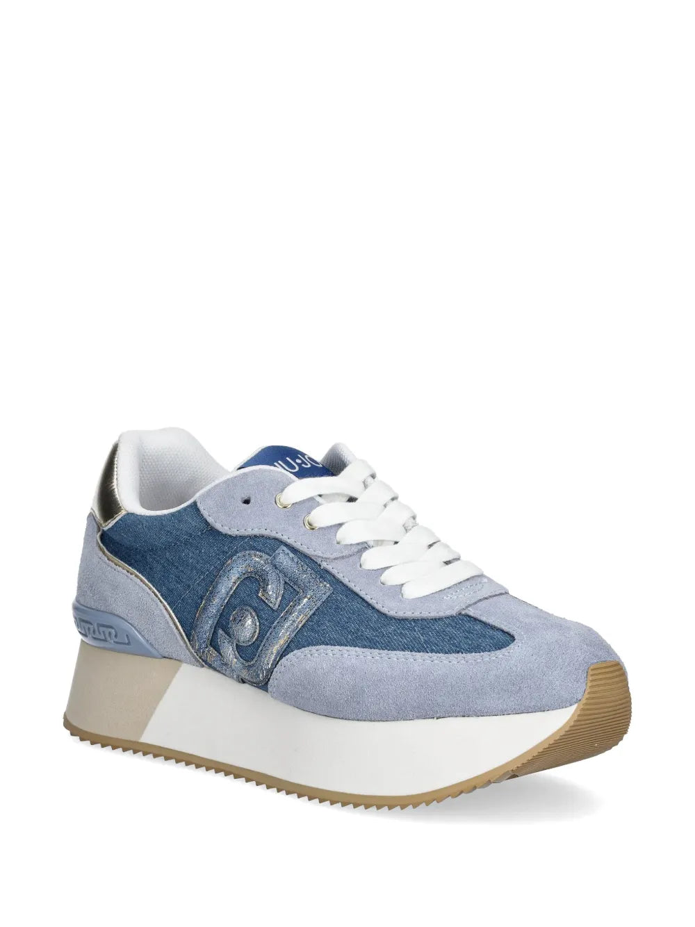 LIU JO denim platform sneakers