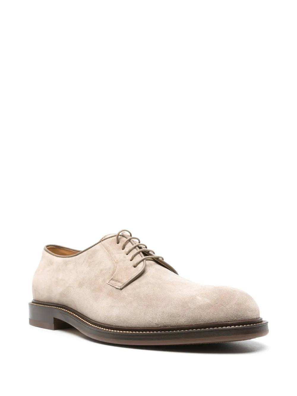 Brunello Cucinelli suede Derby shoes