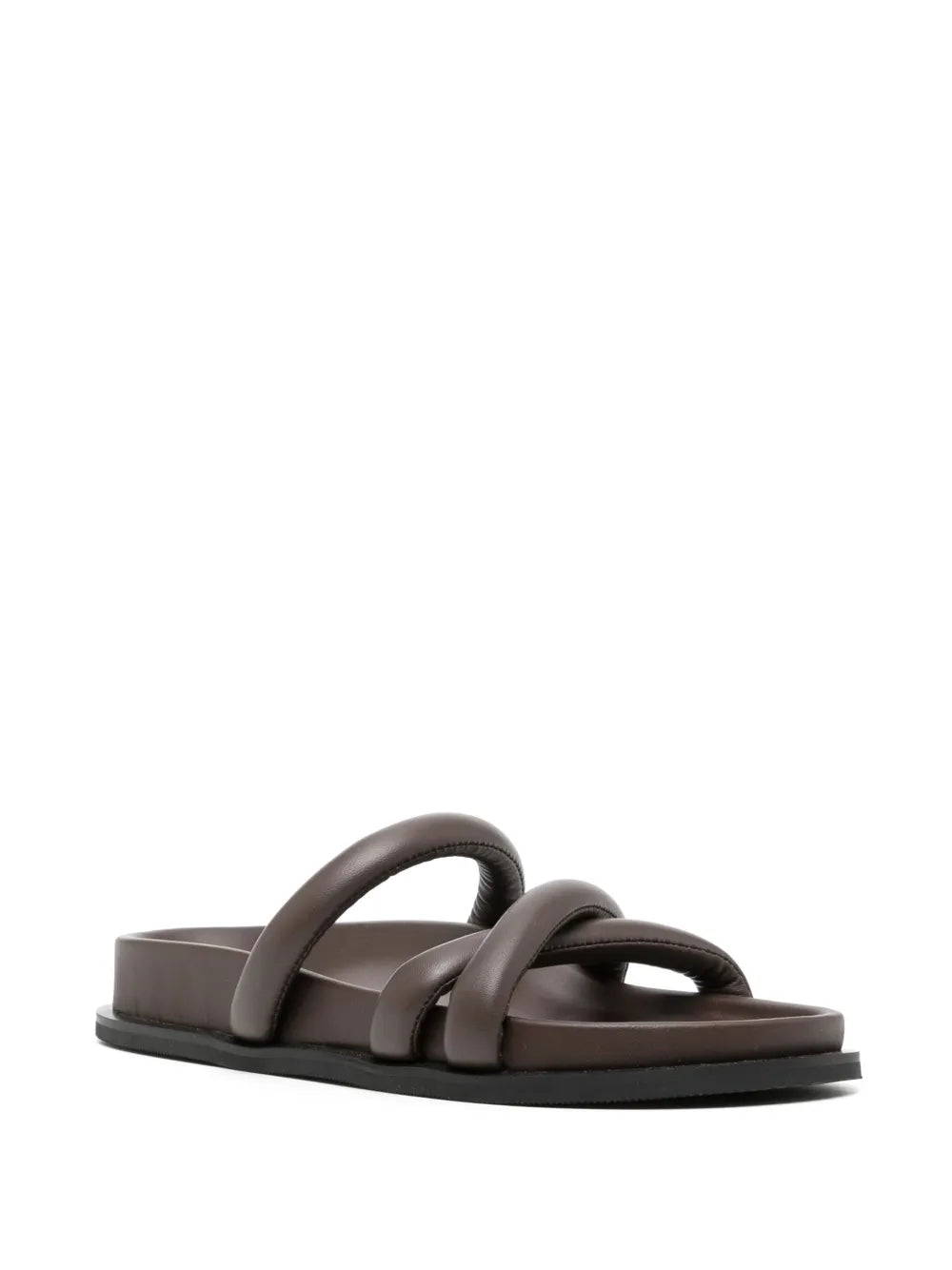 St. Agni soft cross strap slides