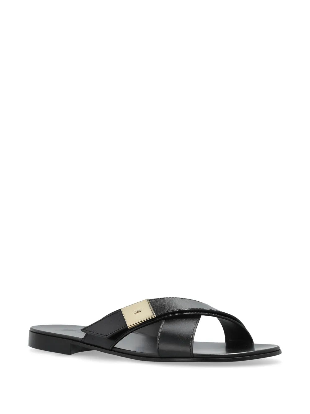 Giuseppe Zanotti leather slides