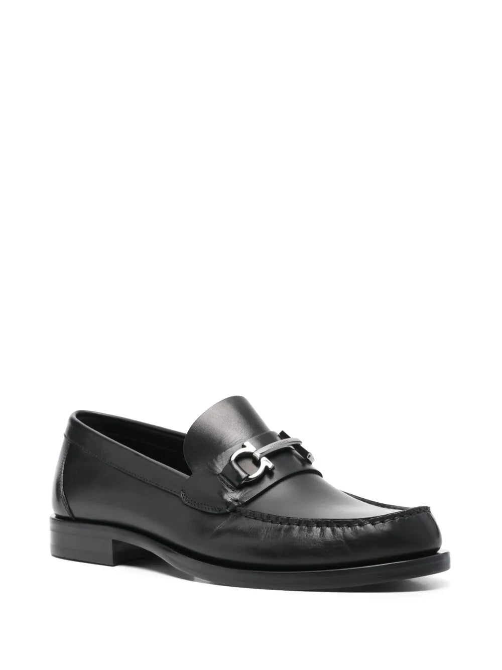 Ferragamo Gancini-plaque loafers