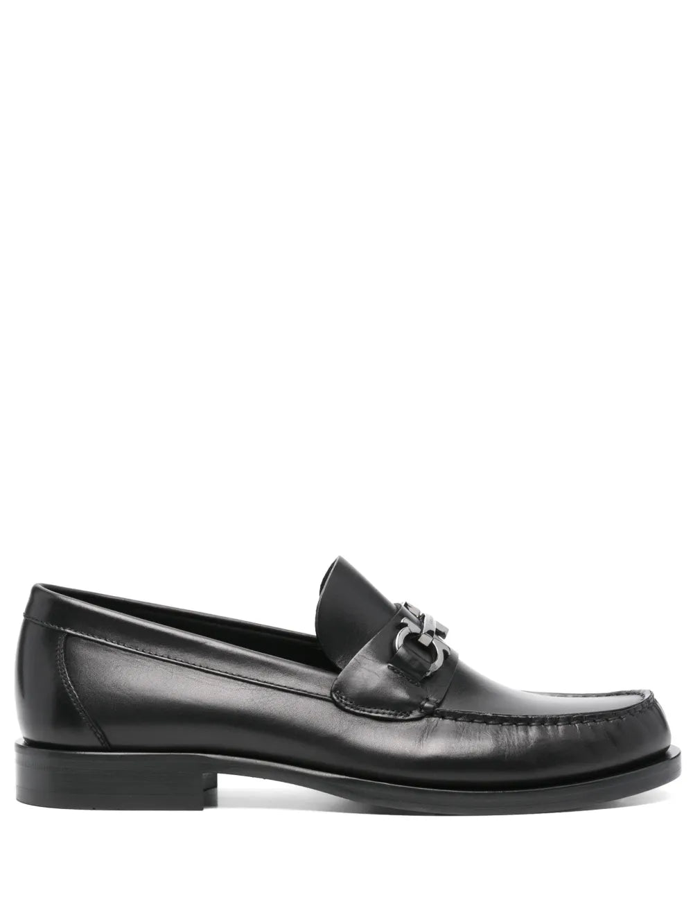 Ferragamo Gancini-plaque loafers
