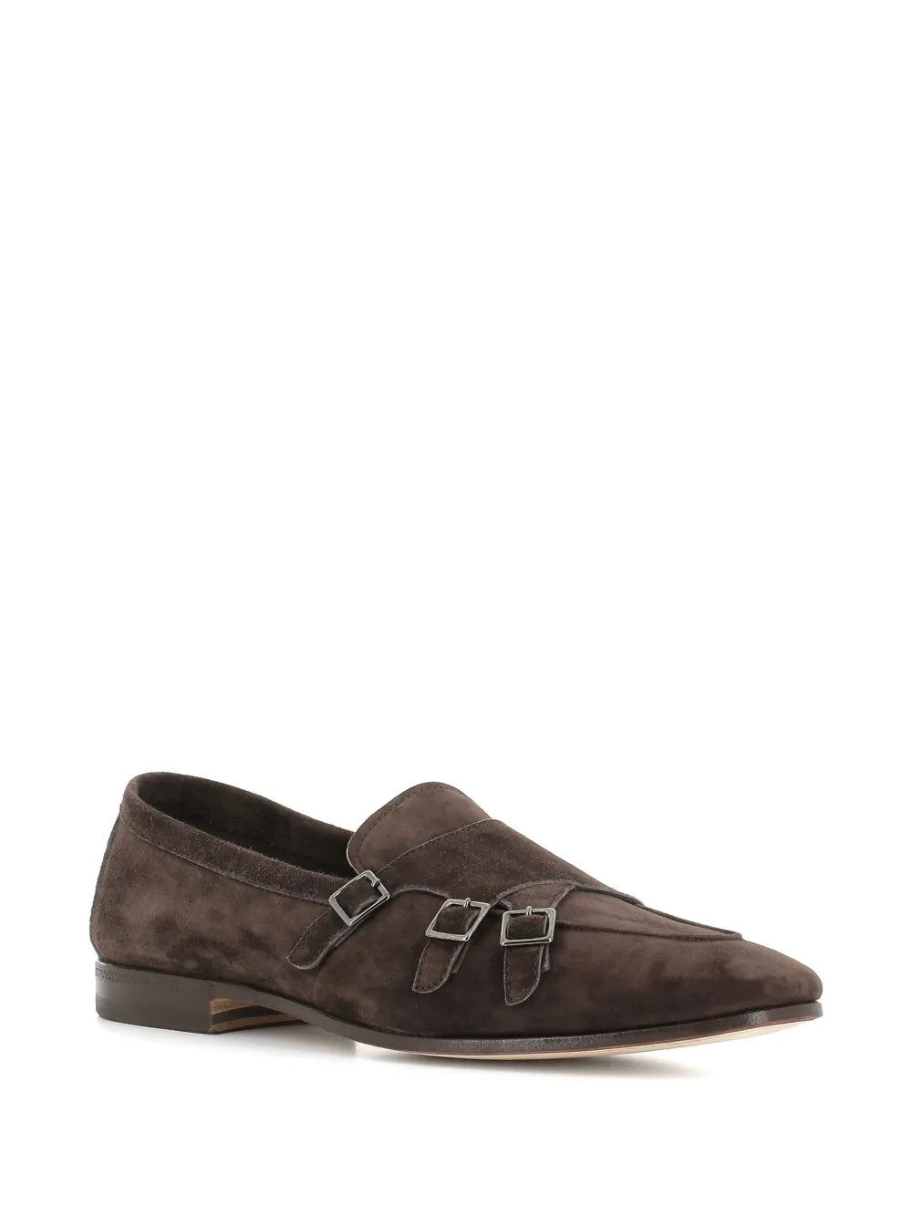 Henderson Baracco suede Monk shoes