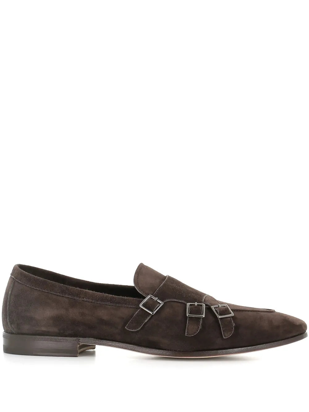 Henderson Baracco suede Monk shoes