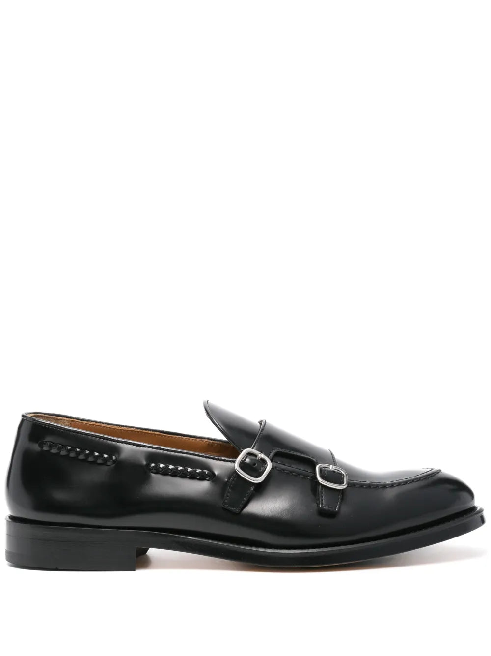 Doucal's leather monk shoes