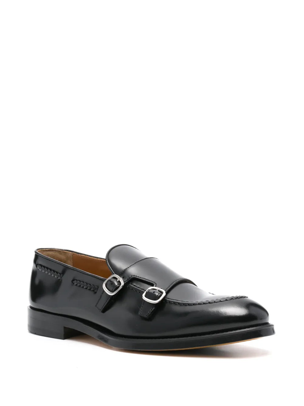 Doucal's leather monk shoes
