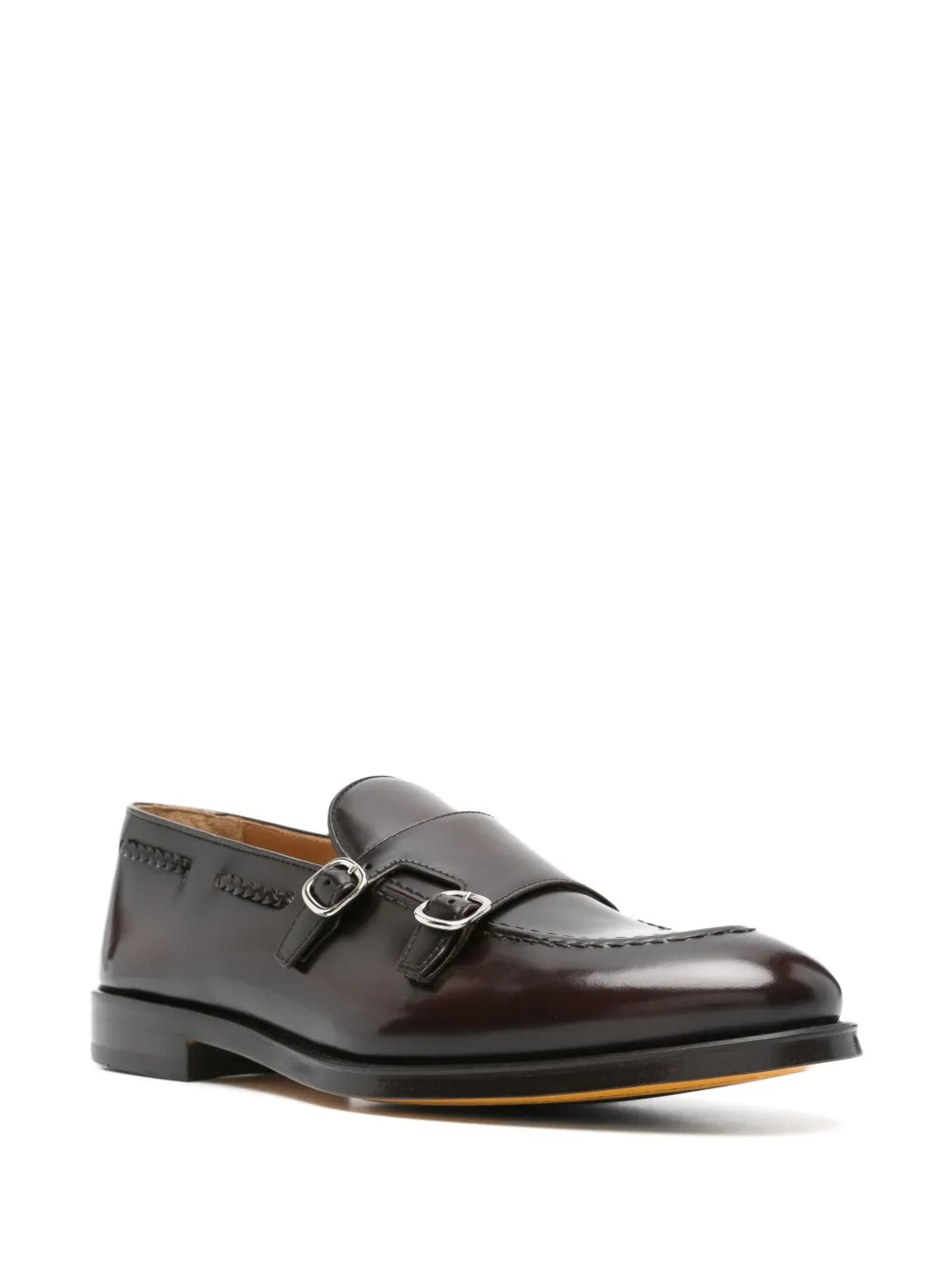 Doucal's leather monk shoes