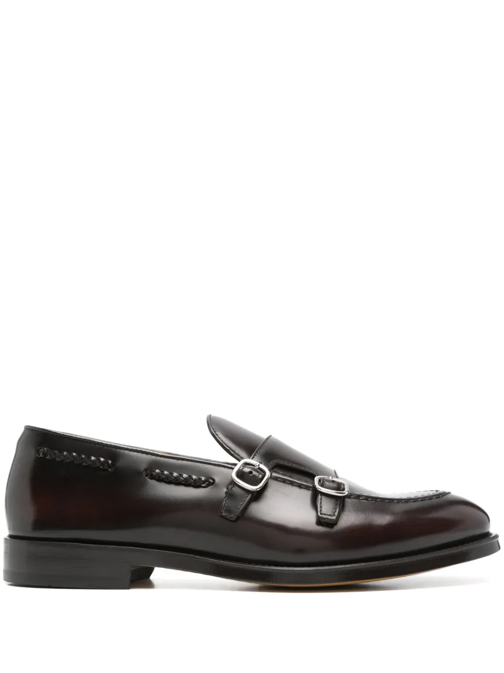 Doucal's leather monk shoes