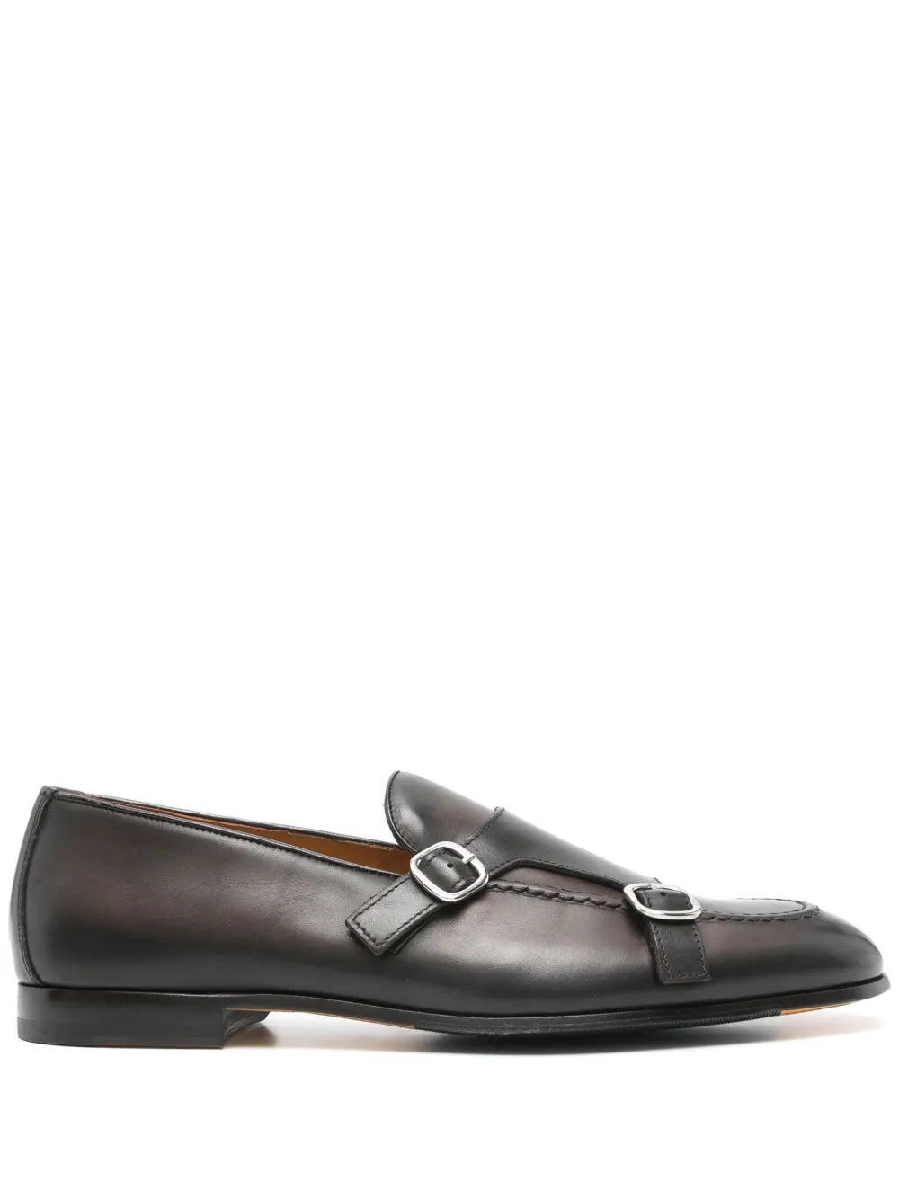 Doucal's leather monk shoes