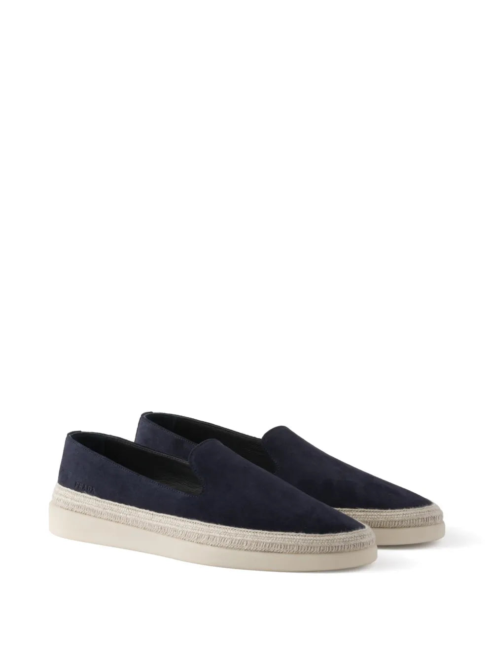Prada suede loafers
