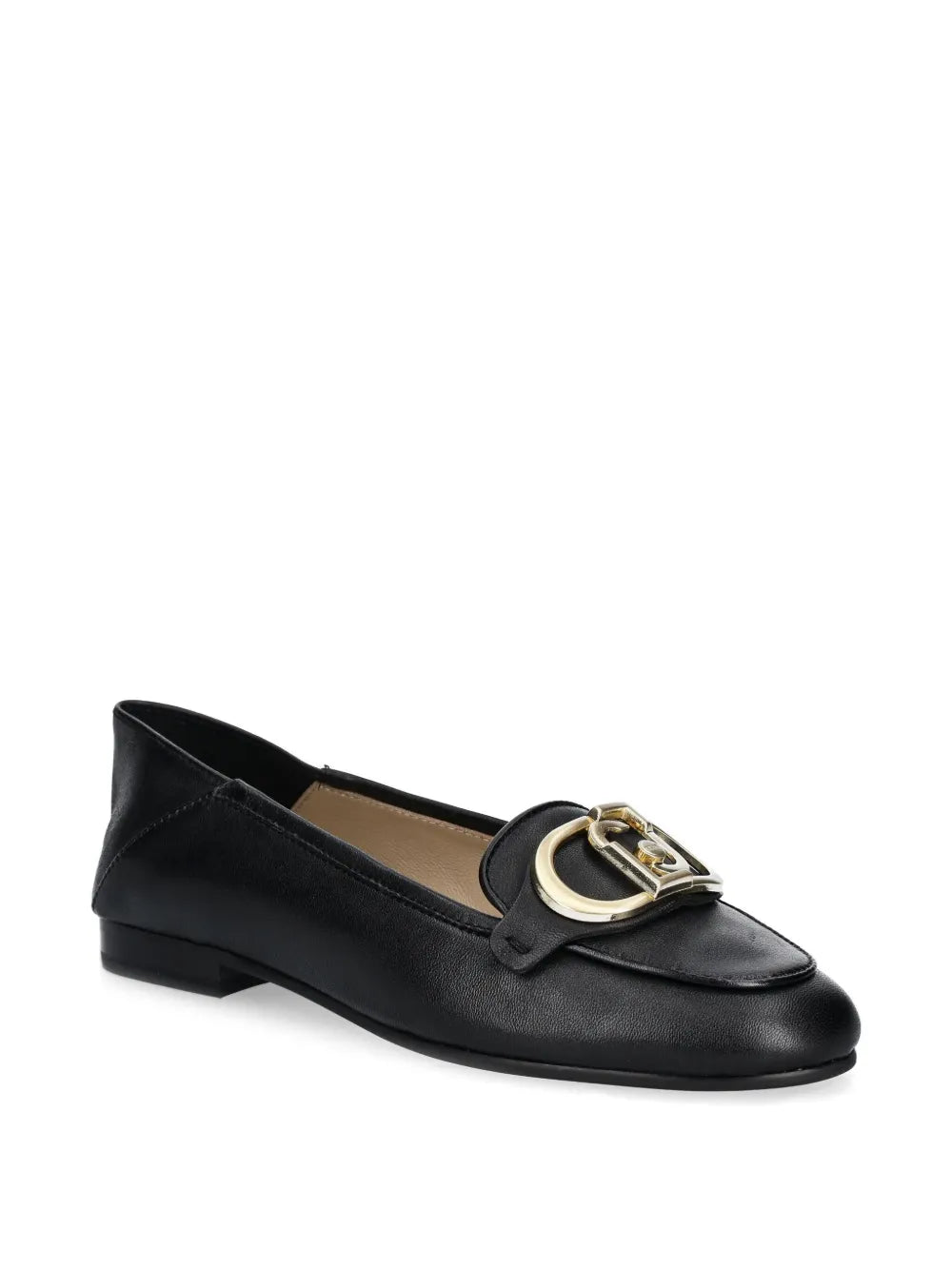LIU JO maxi-logo ballerina shoes