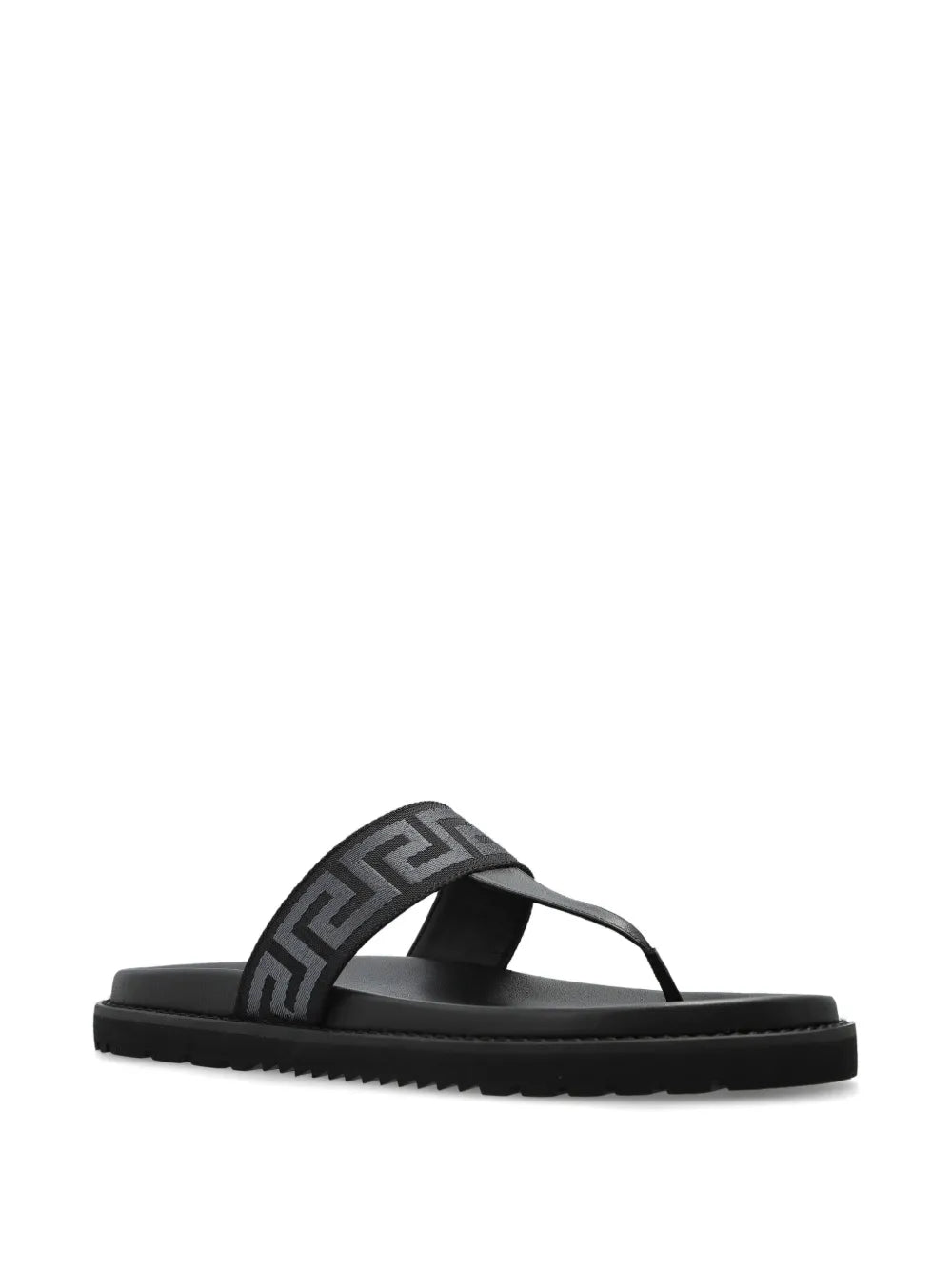 Versace Greca-patterned flip flops