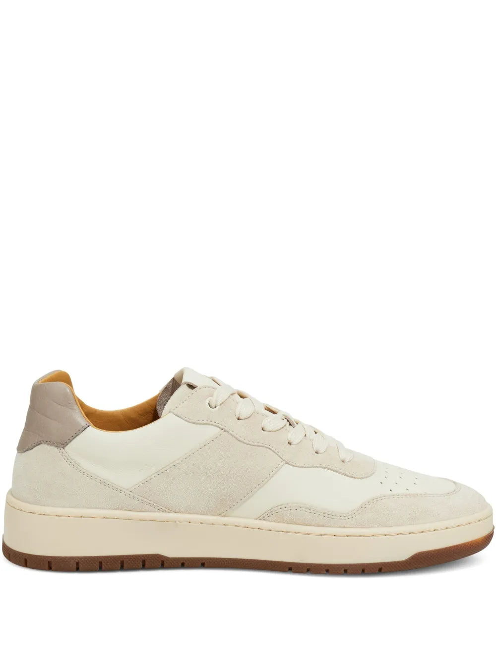 Boggi Milano leather trainers