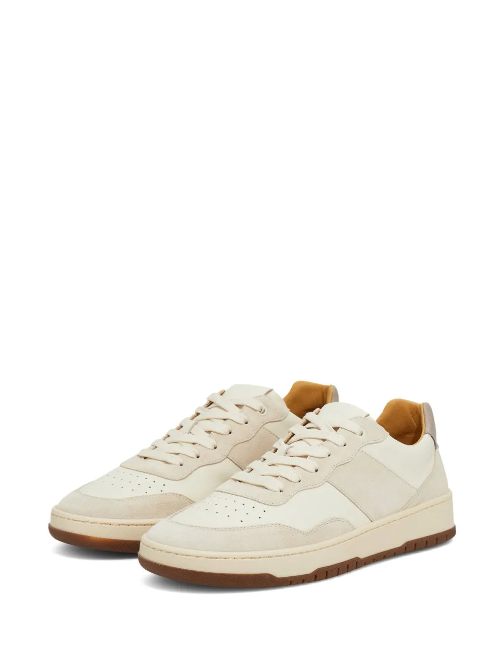 Boggi Milano leather trainers