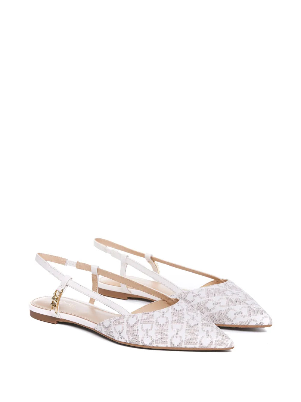 Michael Michael Kors monogram ballerina shoes