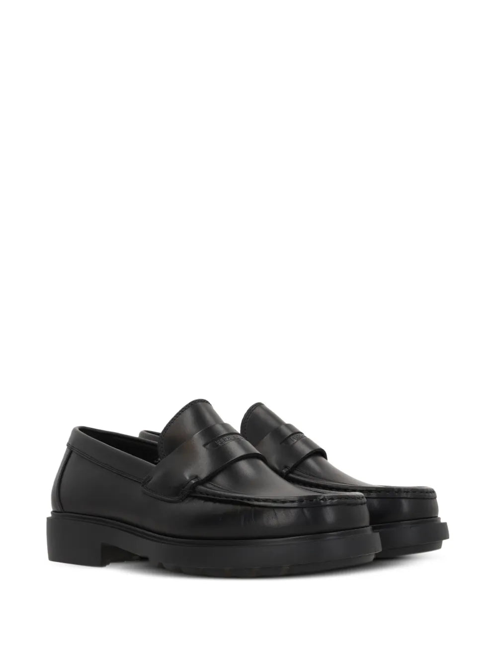Ferragamo leather loafers