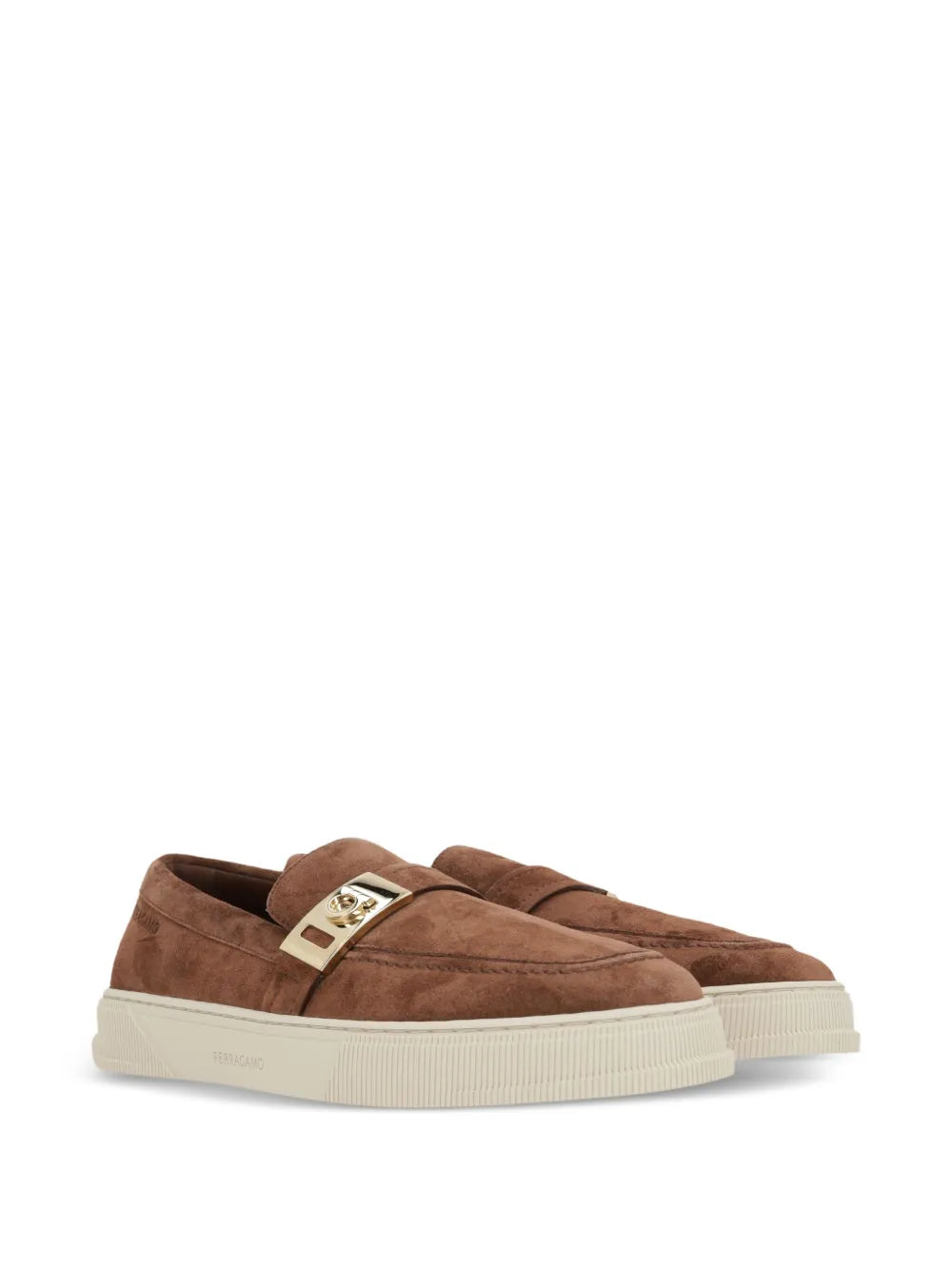 Ferragamo suede loafers