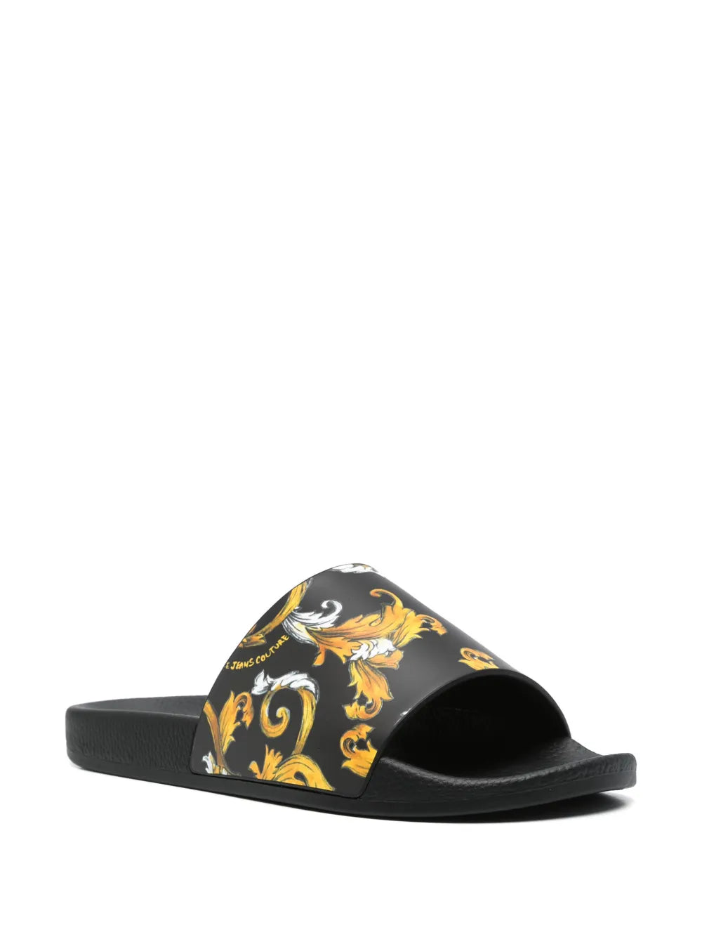 Versace Jeans Couture Barocco-print slides