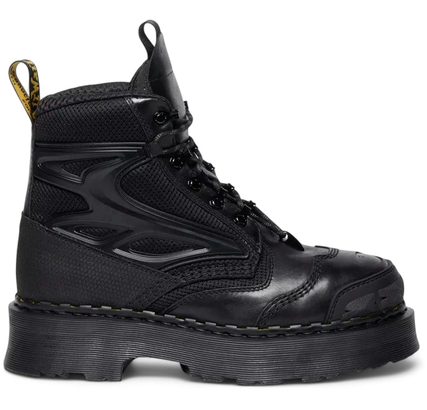 Dr. Martens Exoshield XX01 Steel Toe Leather Boots Black