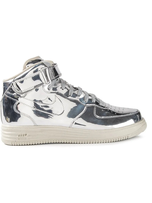 Nike Lunar Force 1 Mid SP "Liquid Silver" sneakers