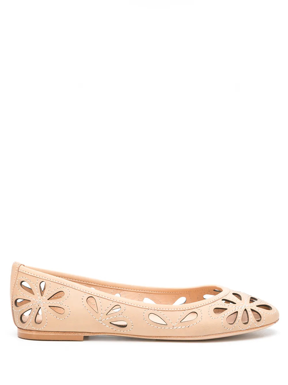 Sarah Chofakian leather ballerinas