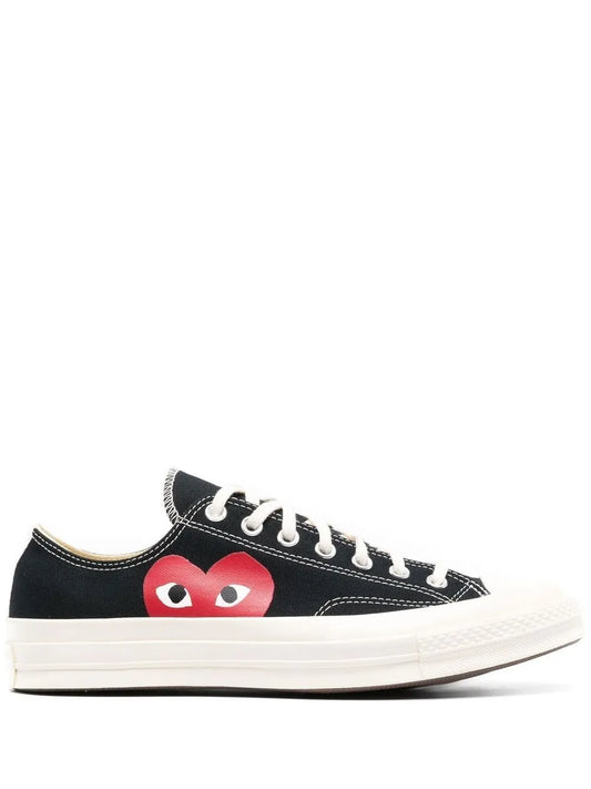 Comme Des Garçons Play x Converse x Comme Des Garçons Play Chuck 70 Ox "Half Heart Black" sneakers