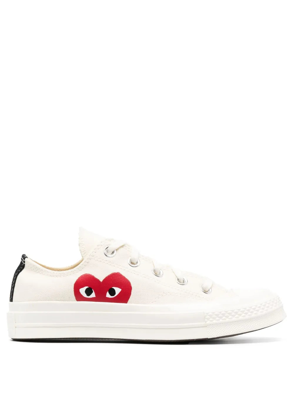 Comme Des Garçons Play x Converse Chuck 70 OX "Half Heart White" sneakers