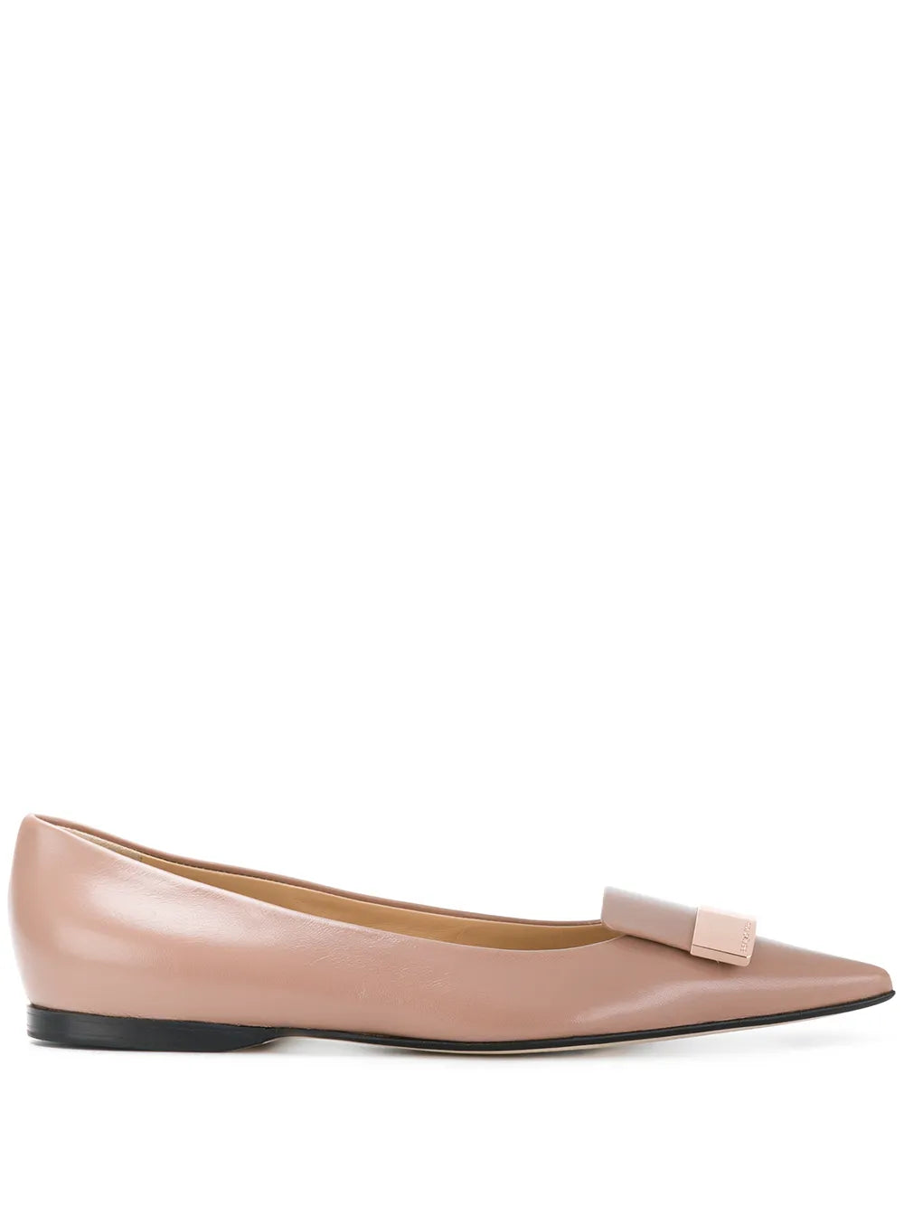 Sergio Rossi logo plaque ballerina