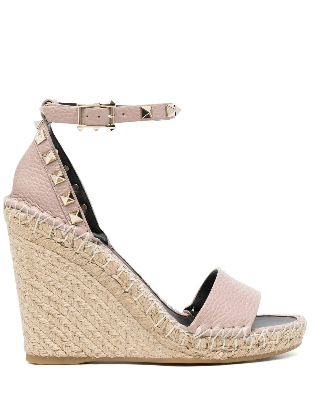 Valentino Garavani Double Rockstud 95mm wedge espadrilles