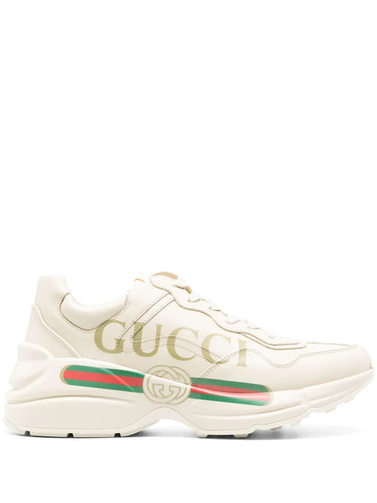Gucci Rhyton leather sneakers