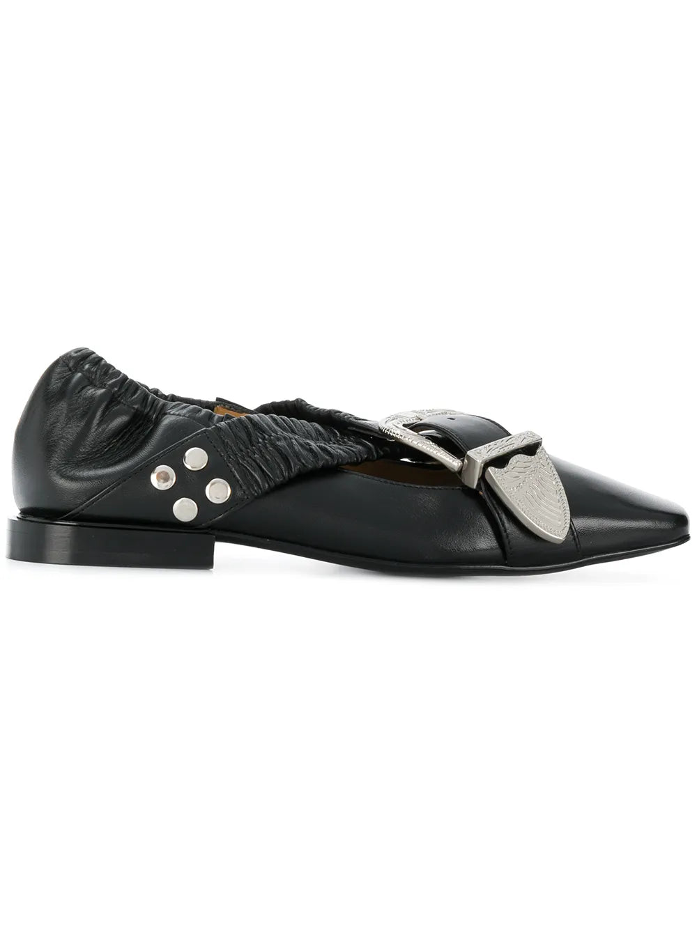 Toga Pulla buckle strap detail ballerinas