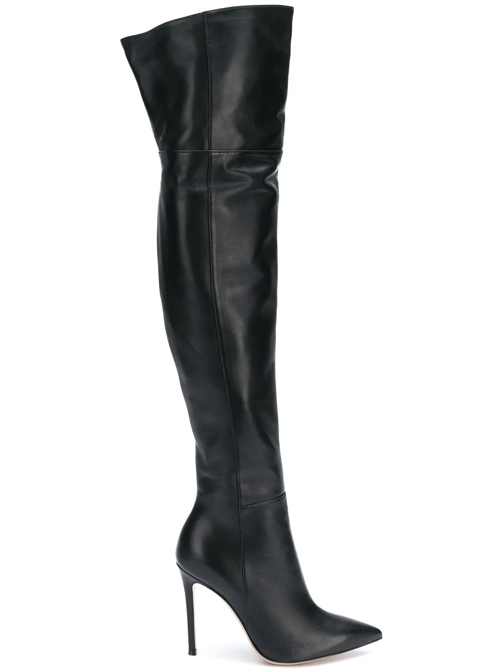 Gianvito Rossi Bea Cuissard leather thigh-high boots