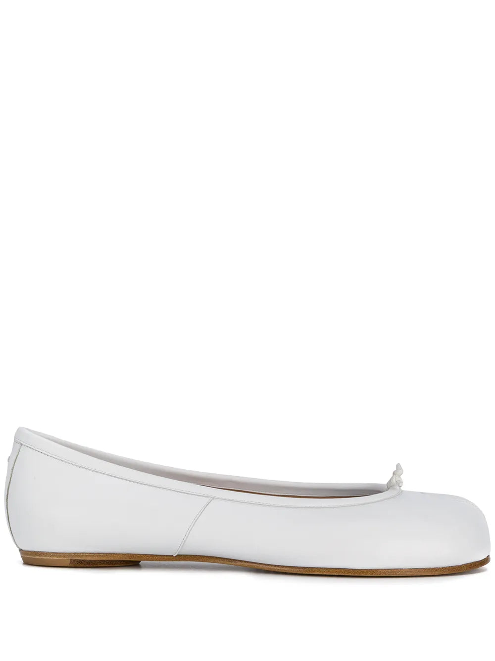 Maison Margiela Tabi leather ballerina shoes