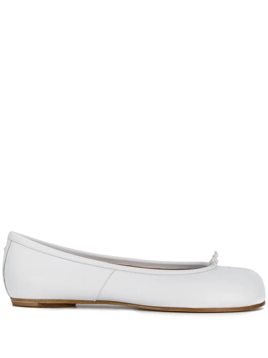 Maison Margiela Tabi leather ballerina shoes