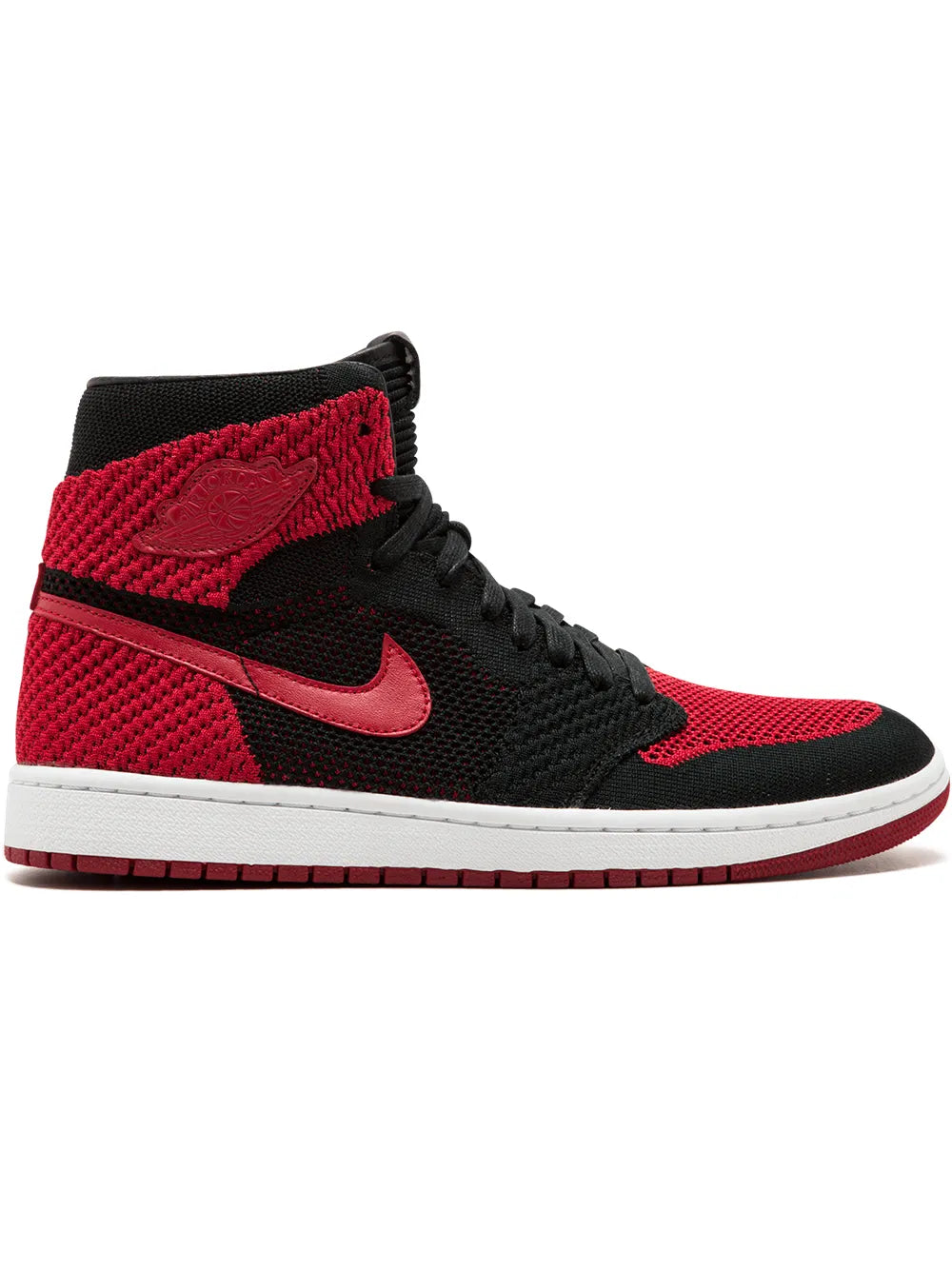 Jordan Air Jordan 1 Retro Hi Flyknit "Black/Varsity Red/White" sneakers