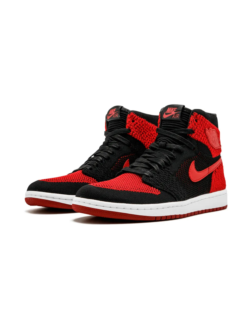 Jordan Air Jordan 1 Retro Hi Flyknit "Black/Varsity Red/White" sneakers