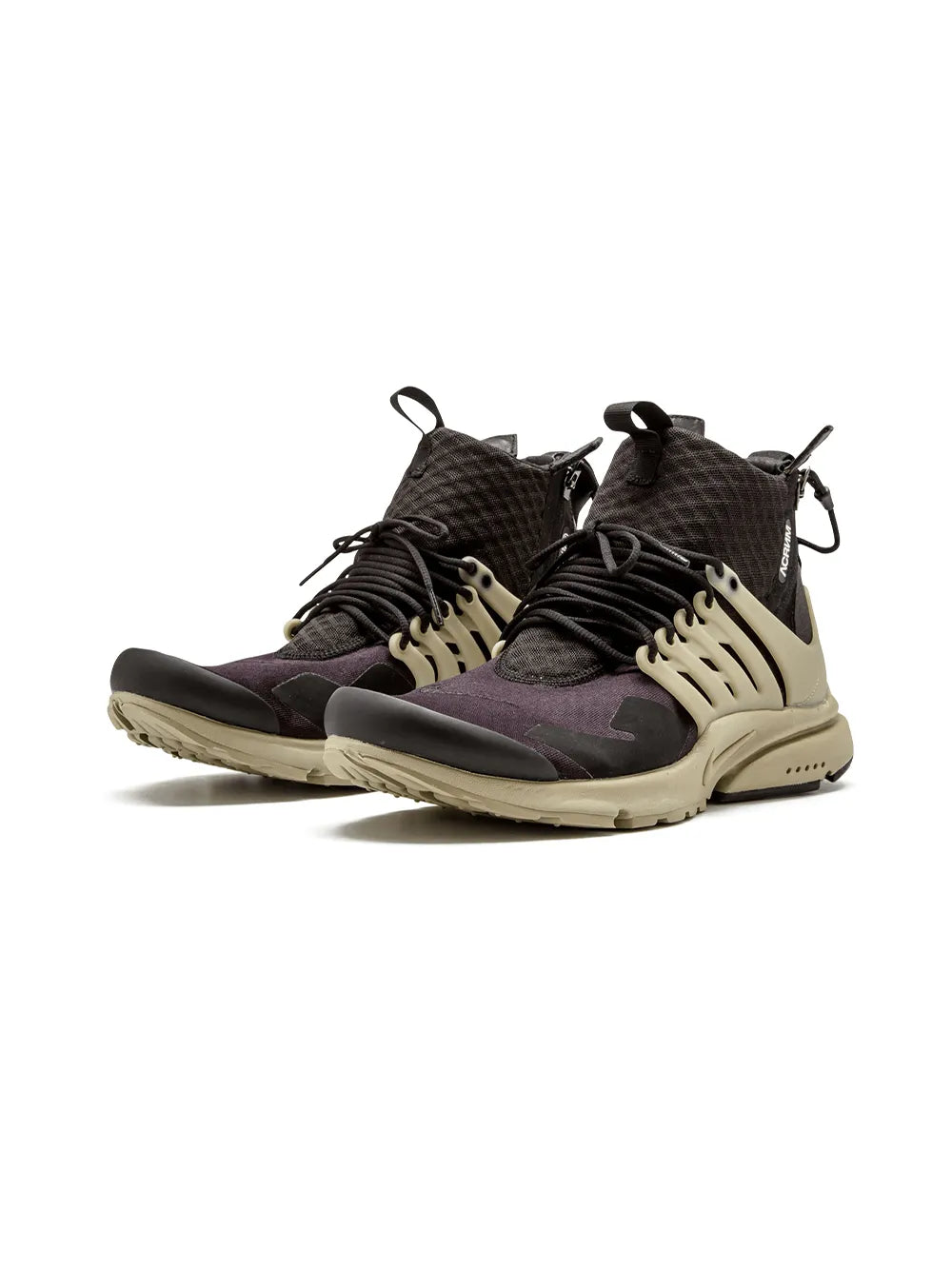 Nike x ACRONYM Air Presto Mid "Black/Bamboo" sneakers