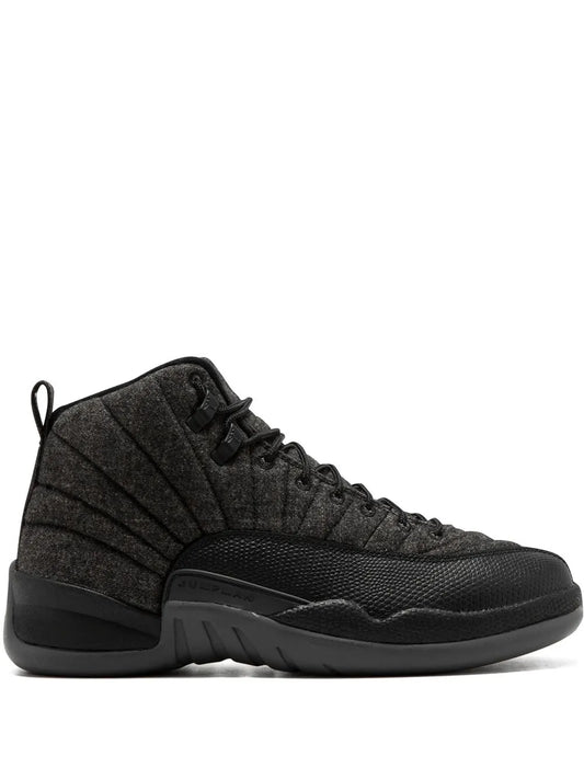 Jordan Air Jordan 12 Retro Wool "Dark Grey/Metallic Silver" sneakers