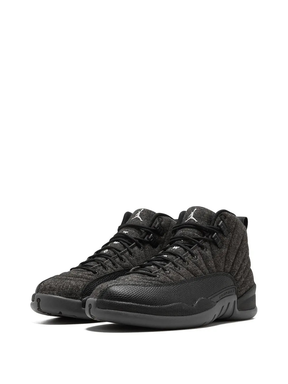 Jordan Air Jordan 12 Retro Wool "Dark Grey/Metallic Silver" sneakers