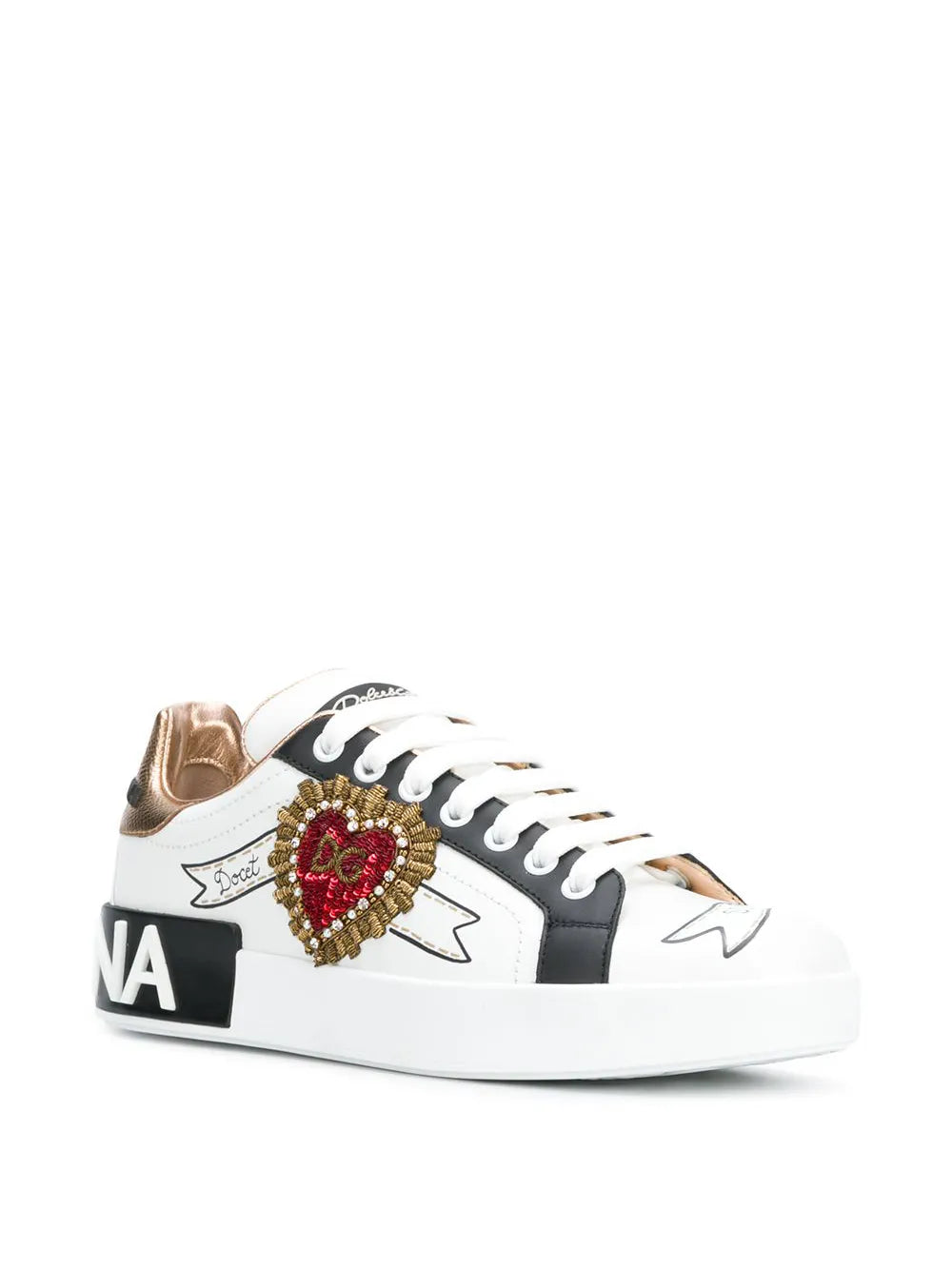 Dolce & Gabbana Portofino embroidered sneakers
