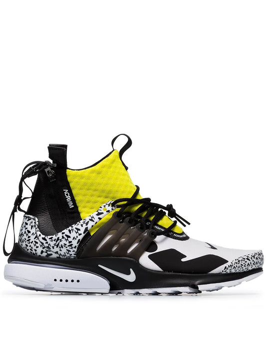 Nike x Acronym Air Presto Mid "Dynamic Yellow" sneakers