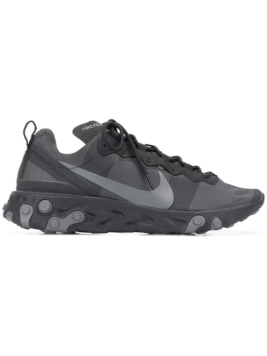 Nike React Element 55 "Triple Black" sneakers
